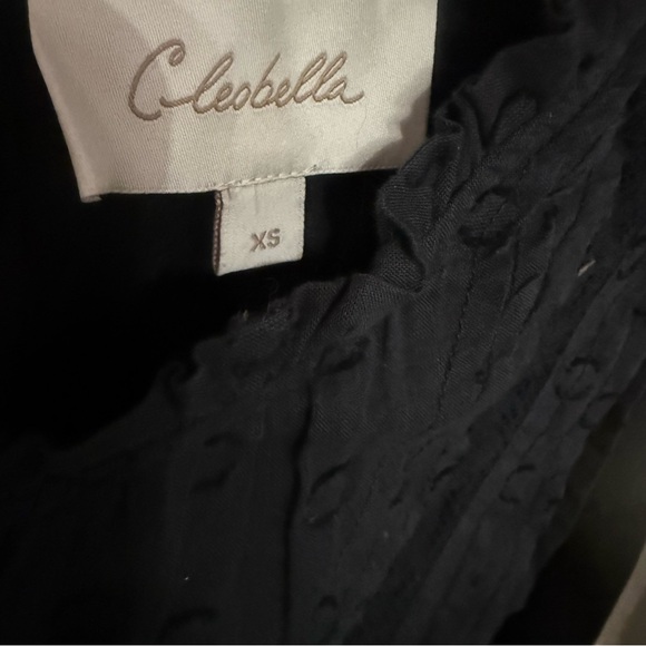 Cleobella Black Midi Open Back Dress - Picture 8 of 8